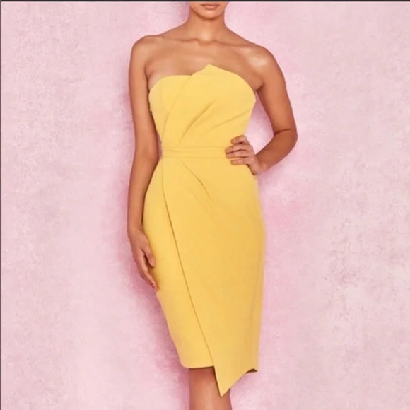 sleeveless midi dress Genevieve Square Neck Sleeveless Midi Dress | Color - Pink / 0